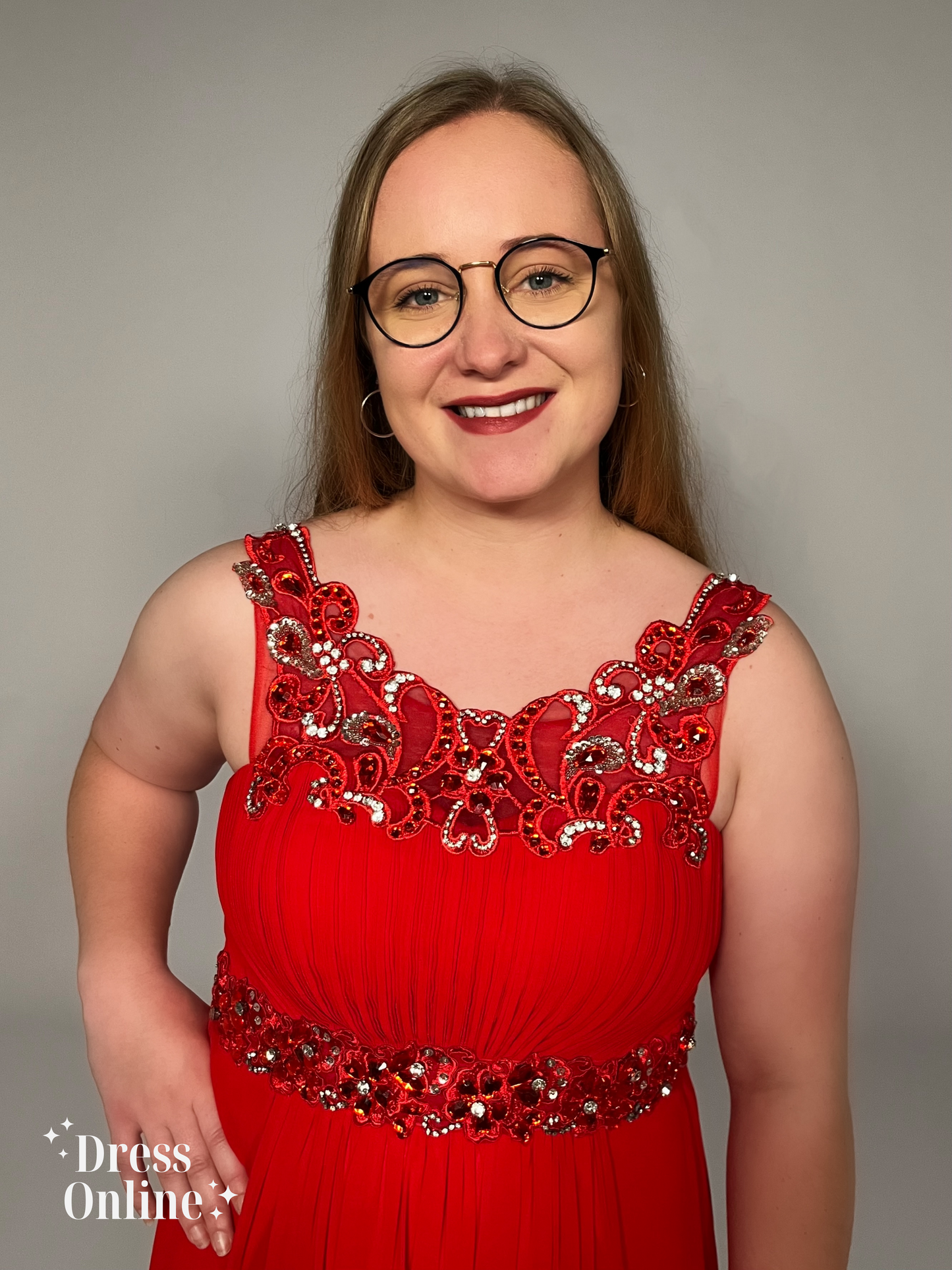 ๐น Rode Galajurk - Betoverend Mooi (Maat S) ๐น