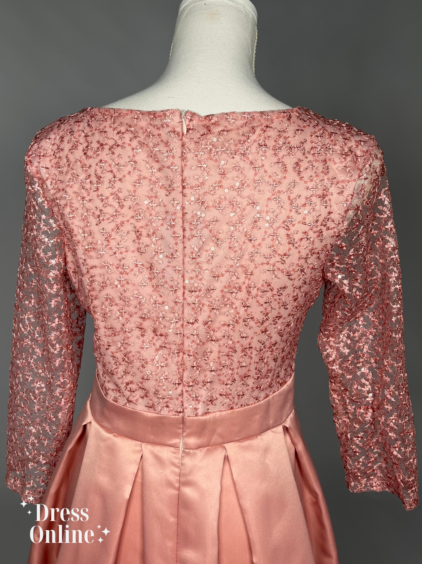 Roze galajurk maat M -192