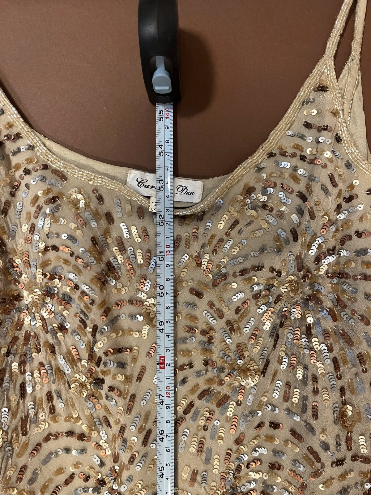016 Gouden Pailletten Galajurk in Gatsby-stijl