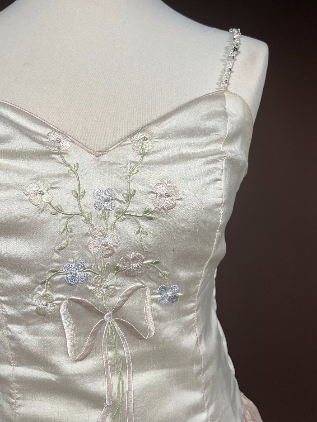 022 Vintage Baljurk in Ivoor en Zachtroze