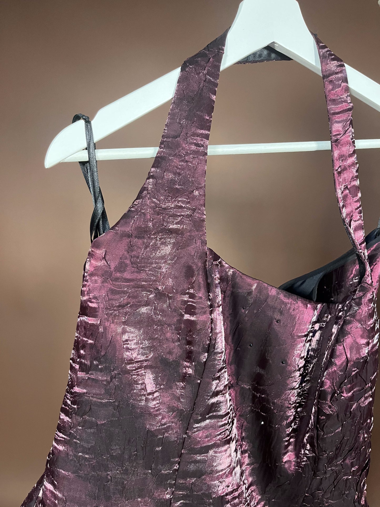 046 Glamoureuze Metallic Set met Crop Top – Special Moments Collection