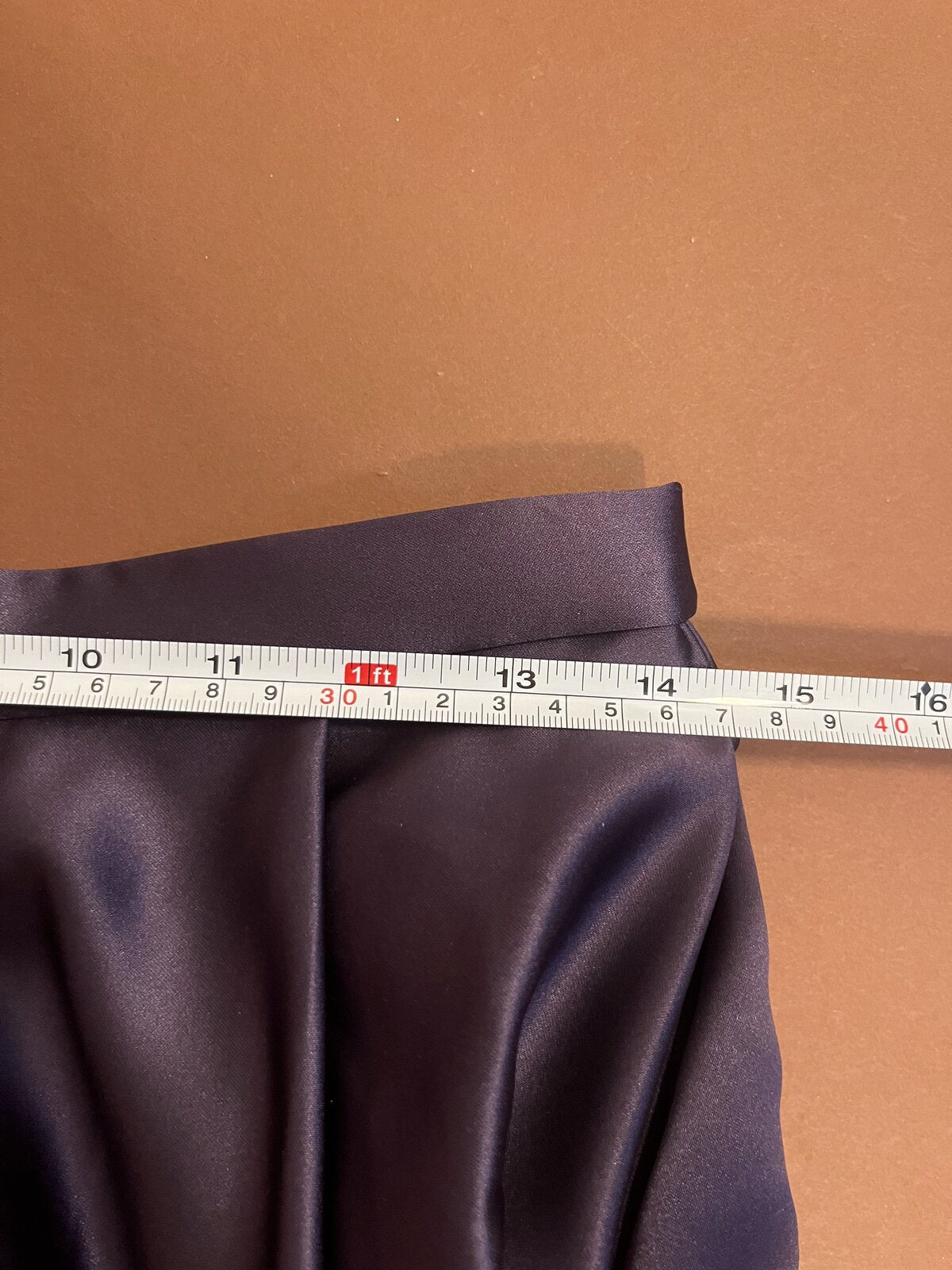 010 Paarse Gala-set met Korset Top en Satijnen Rok