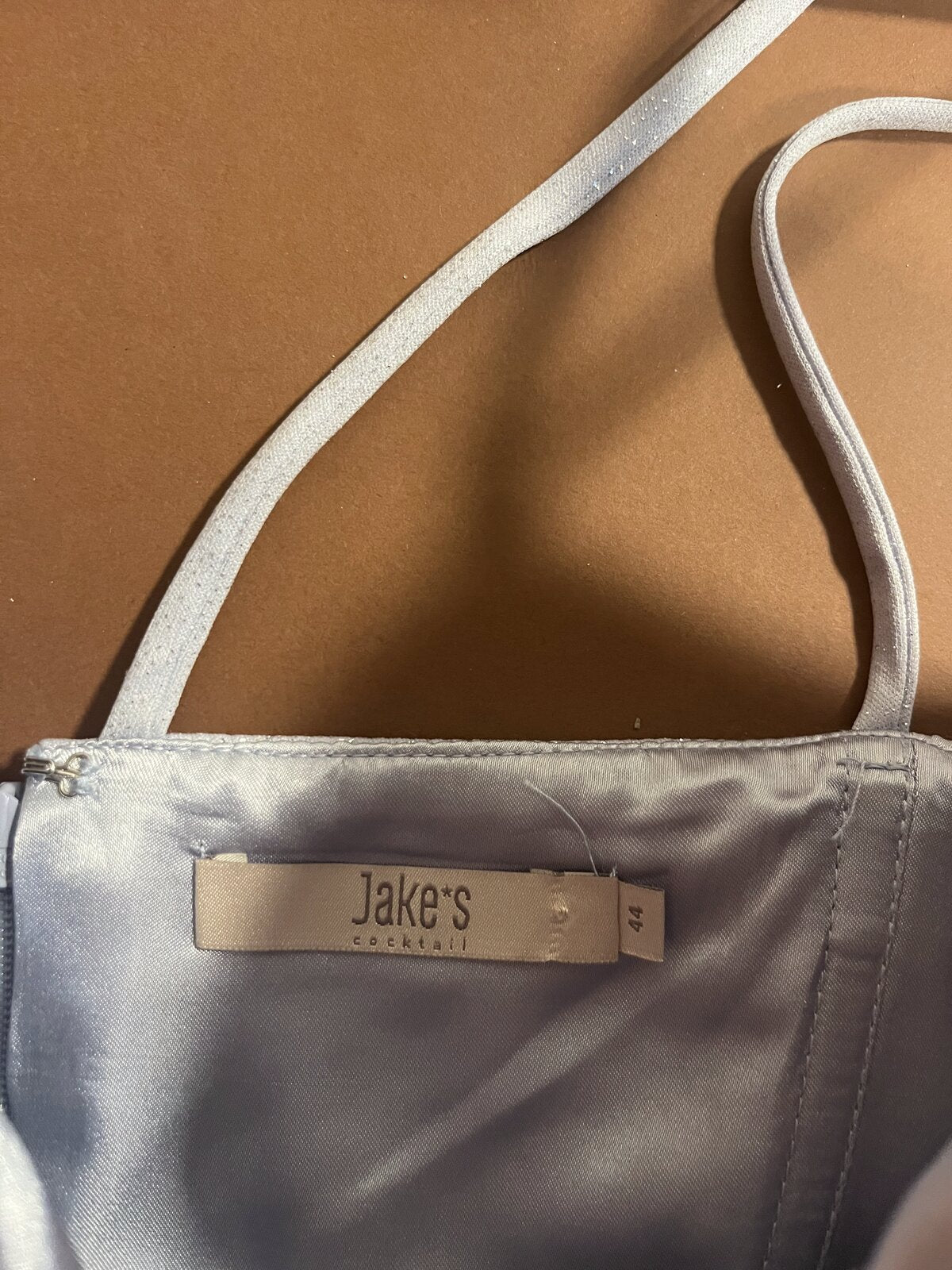 052 Zilvergrijze Glitter Maxi-jurk – Jake's Cocktail